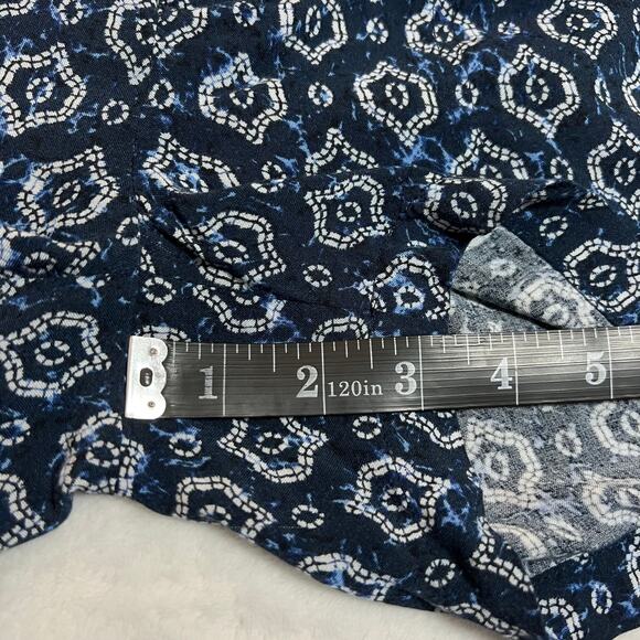 Liverpool Paper Bag Tie Front Porkchop Short Size 4/27 Casual Summer Vacation - Picture 13 of 13